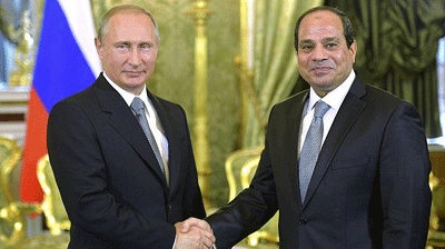Russia to increase wheat supplies to Egypt, says Putin