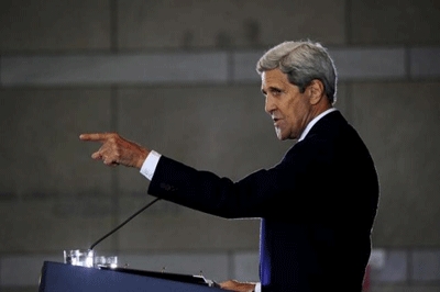 Kerry tells Lavrov of U.S. concern over Russian moves in Syria