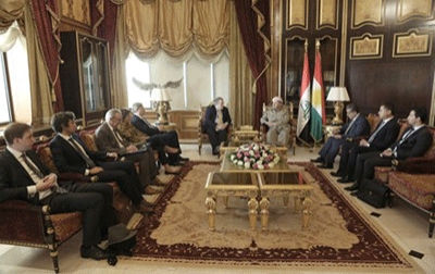 President Barzani Meets EU Parliament Delegation 