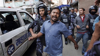 Nepal passes secular constitution amid protests