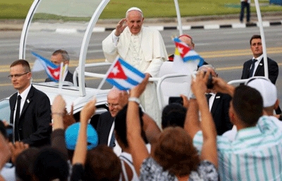 Pope celebrates Mass in Havana's Revolution Square