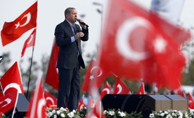 Turkey's Erdogan says over 30 Kurdish militants killed in cross border raids on Friday