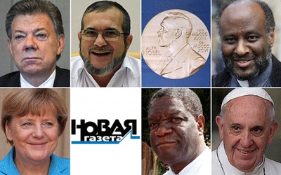 Merkel, Zerai, Pope Francis All in Nobel Peace Prize Buzz