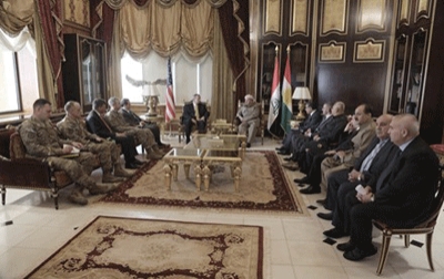 President Barzani Receives President Obama's Special Presidential Envoy‏ 