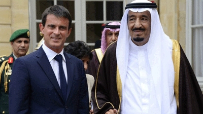 French PM Valls in Saudi Arabia to sign ‘significant’ armaments deal