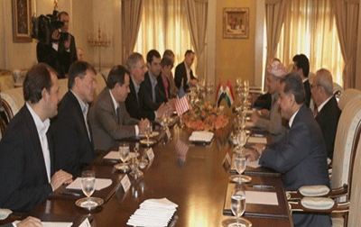 President Barzani Meets U.S. Delegation‏ 