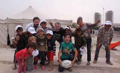  Expats promote rugby to help Kurdistan refugees 