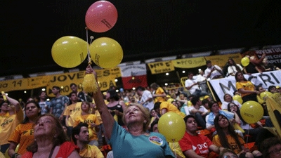 Conservative candidate forces run-off in Argentina presidential election