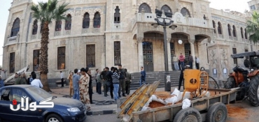 Syria conflict: Damascus hit by deadly blast