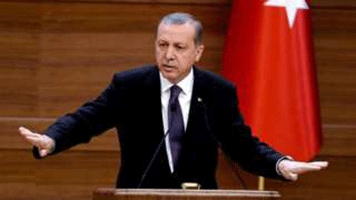 Erdogan urges Turkey's new parliament to address constitution