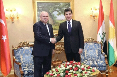 Prime Minster Barzani and Turkish Foreign Minister discuss regional situation