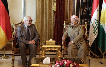 President Barzani Receives German Foreign Minister‏