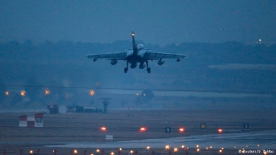 German Tornados land in Turkey for Syria mission