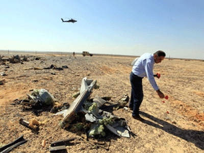 Egypt: no evidence of terrorist act in October Russian jet crash