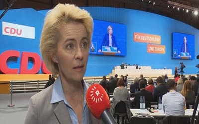 German defense minister pledges more military aid to the Peshmerga