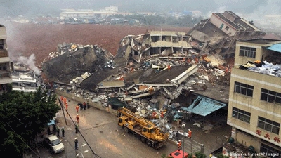 Landslide in southern China leaves dozens missing