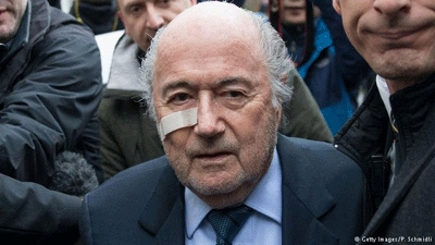 'Punching ball' Blatter vows to fight eight-year FIFA ban