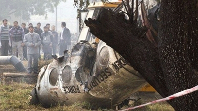 India plane crash: Ten die in Delhi's Dwarka district