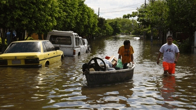 Tens of thousands flee flooding in Paraguay, Argentina, Brazil, Uruguay