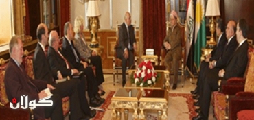 President Barzani Welcomes Delegation of British Parliamentarians