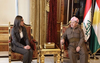 President Barzani Meets Italy's New Consul General