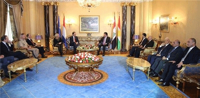 Prime Minister Barzani and Netherlands Deputy Prime Minister discuss situation in Kurdistan Region