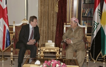 Kurdistan Region President Meets UK Ambassador to Iraq