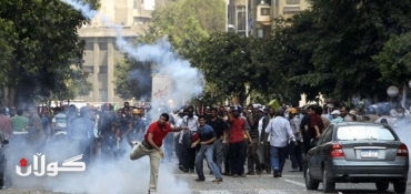 Egypt police break up pro-Mohammed Morsi march in Cairo