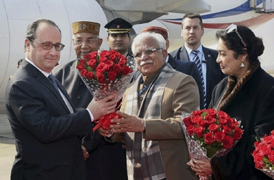 French President in India to Strengthen Strategic Ties