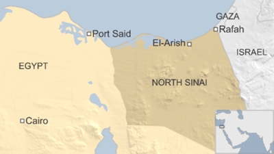 Fighting in Egypt's Restive North Sinai Kills 4 Children