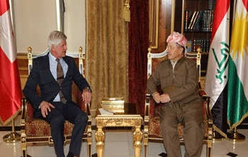 President Barzani Receives Swiss Ambassador to Iraq‏