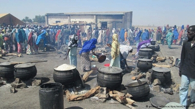 Suicide attacks kill 56 in Nigeria refugee camp