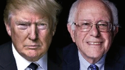 Sanders and Trump make the noise in New Hampshire