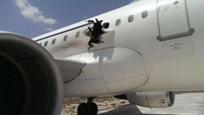 Al-Shabab 'carried out' Somalia plane attack