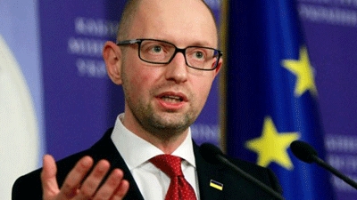 Ukraine crisis: President asks PM Yatsenyuk to resign