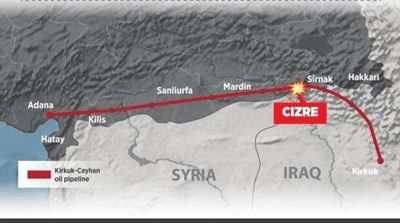 PKK group denies sabotage against Kurdistan-Ceyhan pipeline