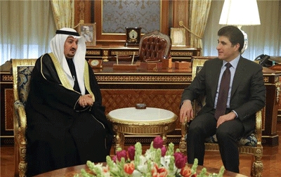 Prime Minister Barzani and KSA Consul General discuss bilateral relations