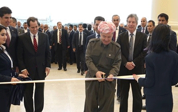 President Masoud Barzani Participates at Opening Ceremony of American University Duhok Kurdistan