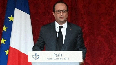 French President calls for united response to terror