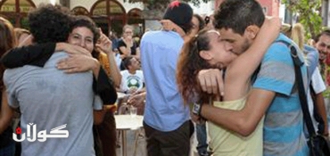 Morocco teens taking part in 'kiss-in' protest acquitted with reprimand