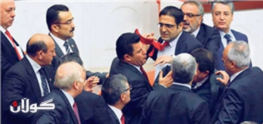 Turkey MPs brawl over use of ‘Kurdistan’
