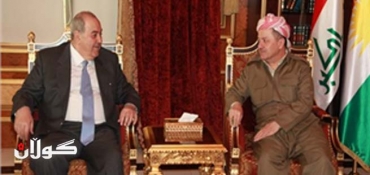 President Barzani meets Iraqiya leader Allawi