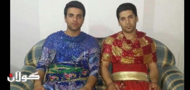 Kurdish men dress in drag to support gender equality