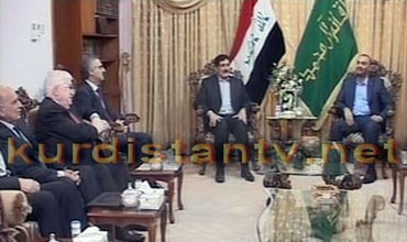 Kurdistan delegation, Al-Sadr discuss Iraqi political process