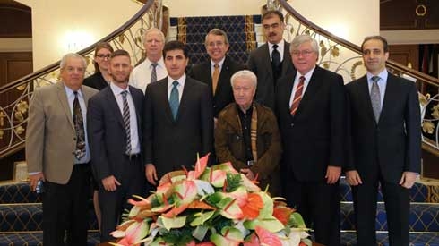 Delegation of American GSMSG doctors to provide medical services to IDPs in Kurdistan