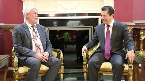 Masrour Barzani stresses Erbil – Kiev ties with Ukrainian envoy