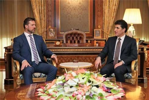 Prime Minister Barzani bids farewell to outgoing Czech Ambassador