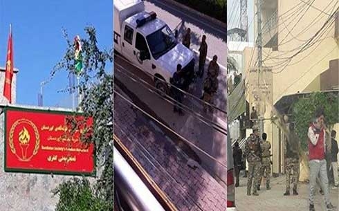 Sulaimani security forces close PKK-linked party offices of Tavgari Azadi