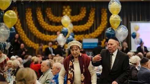 Holocaust survivors gathering for global Hanukkah ceremonies