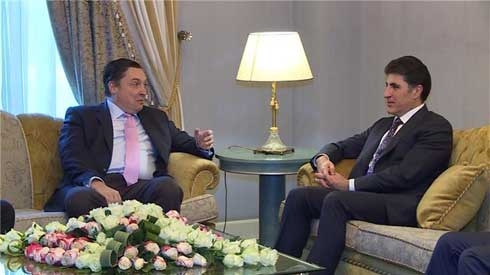 Prime Minister Barzani receives British Ambassador